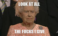 One Is Not Amused