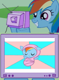 Fluttercry / Characters Watching Tv
