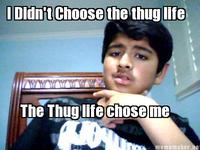 I Didn't Choose The Thug Life, The Thug Life Chose Me