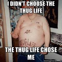 I Didn't Choose The Thug Life, The Thug Life Chose Me