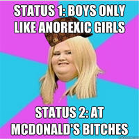 Scumbag Fat Girl