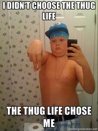 I Didn't Choose The Thug Life, The Thug Life Chose Me