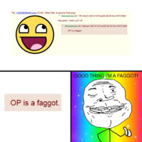 Good Thing I'm a Faggot!