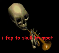 Skull Trumpet
