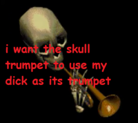 Skull Trumpet