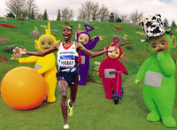 Mo Farah Running Away From Things