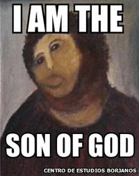 Botched Ecce Homo Painting