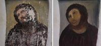 Botched Ecce Homo Painting