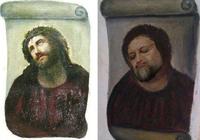 Botched Ecce Homo Painting
