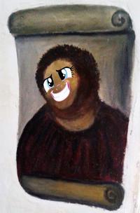 Botched Ecce Homo Painting