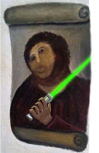 Botched Ecce Homo Painting