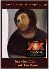 Botched Ecce Homo Painting