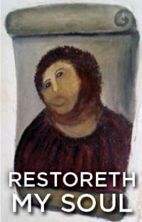 Botched Ecce Homo Painting