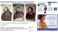 Botched Ecce Homo Painting
