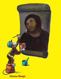 Botched Ecce Homo Painting