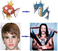 Celebrity Pokemon Evolutions