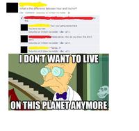 I Don't Want to Live on This Planet Anymore