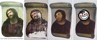 Botched Ecce Homo Painting