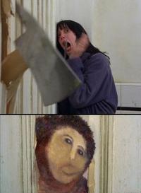 Botched Ecce Homo Painting