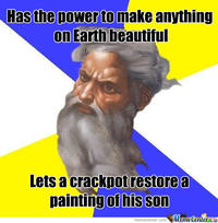 Botched Ecce Homo Painting