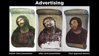 Botched Ecce Homo Painting