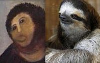 Botched Ecce Homo Painting