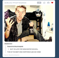 Shit, I'm Late For School