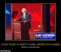Clint Eastwood's Empty Chair Speech / Eastwooding / Invisible Obama