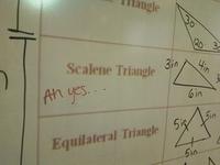Ah, The Scalene Triangle