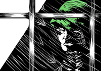 Season 0 Kaiba Staring At the Rain Through a Window