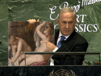 Netanyahu's Cartoon Bomb