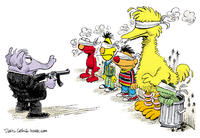 Fired Big Bird / Mitt Romney Hates Big Bird