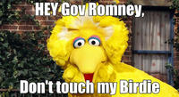 Fired Big Bird / Mitt Romney Hates Big Bird