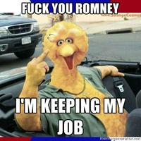 Fired Big Bird / Mitt Romney Hates Big Bird
