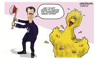 Fired Big Bird / Mitt Romney Hates Big Bird