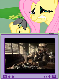 Fluttercry / Characters Watching Tv