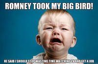 Fired Big Bird / Mitt Romney Hates Big Bird