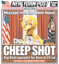 Fired Big Bird / Mitt Romney Hates Big Bird