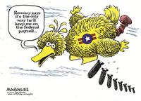 Fired Big Bird / Mitt Romney Hates Big Bird