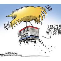 Fired Big Bird / Mitt Romney Hates Big Bird