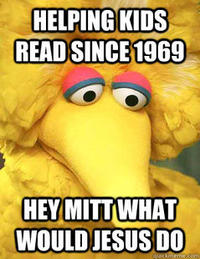 Fired Big Bird / Mitt Romney Hates Big Bird