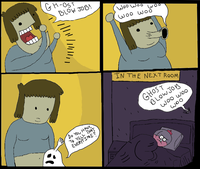 Ghost Blowjob! Woo-woo!