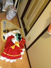 Cosplay Costumes in the Changing Room