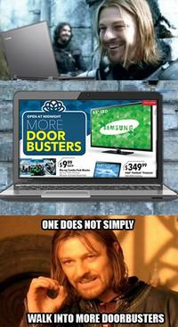 One Does Not Simply Walk into Mordor