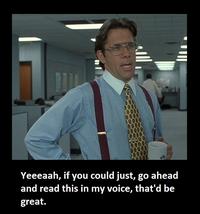 Office Space Bill Lumbergh
