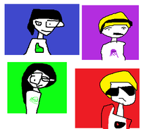 Gorillaz "Demon Days" Cover Art