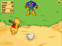 Winnie The Pooh's Home Run Derby