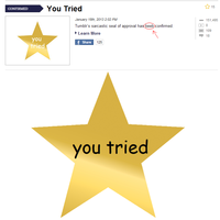 You Tried