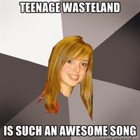 Musically Oblivious 8th Grader