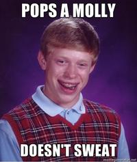 Popped a Molly, I'm Sweatin